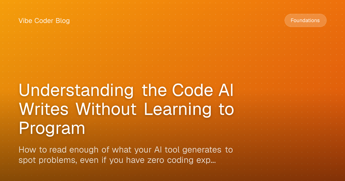 Understanding the Code AI Writes Without Learning to Program - How to ...